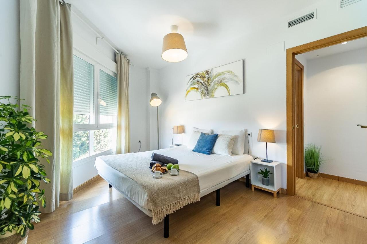 Modern Beach Apartment Valparaiso With Parking Màlaga Exteriér fotografie